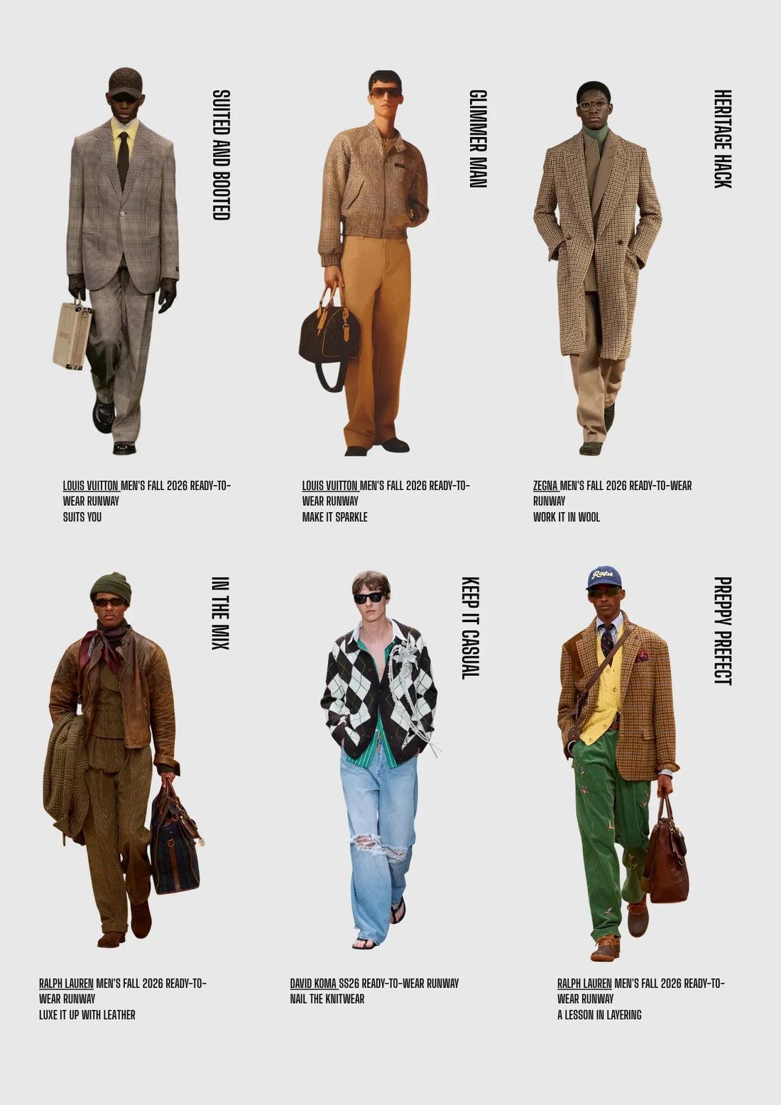Check Mates: men's fashion that checks the right boxes