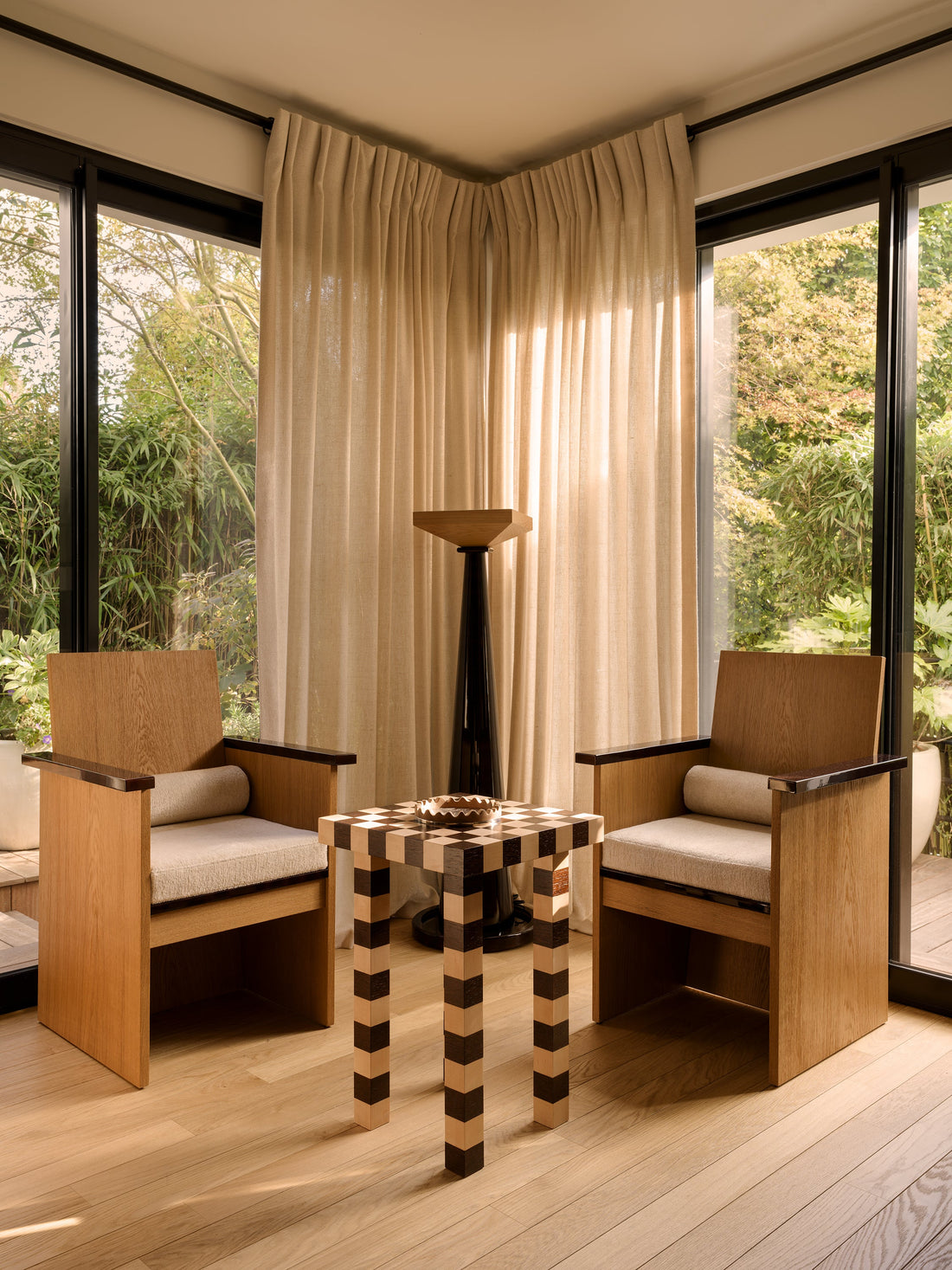Inside a Paris home with an Eastern aesthetic