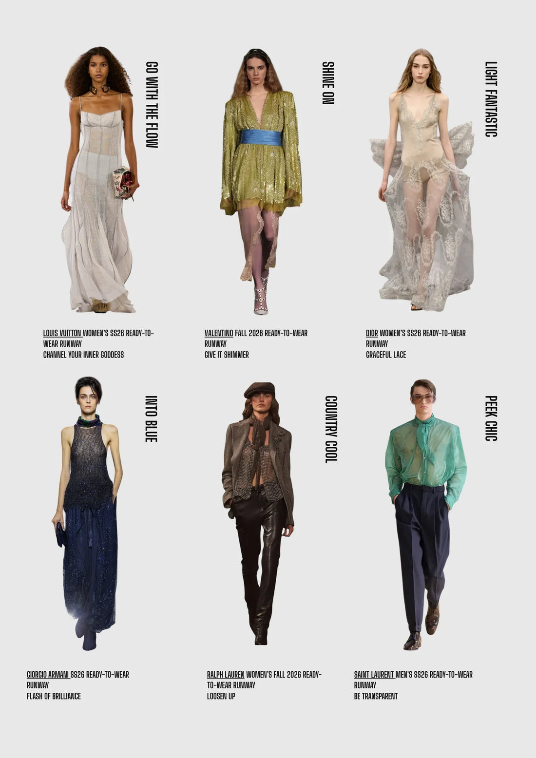 Dare to Bare: Sheer fashion