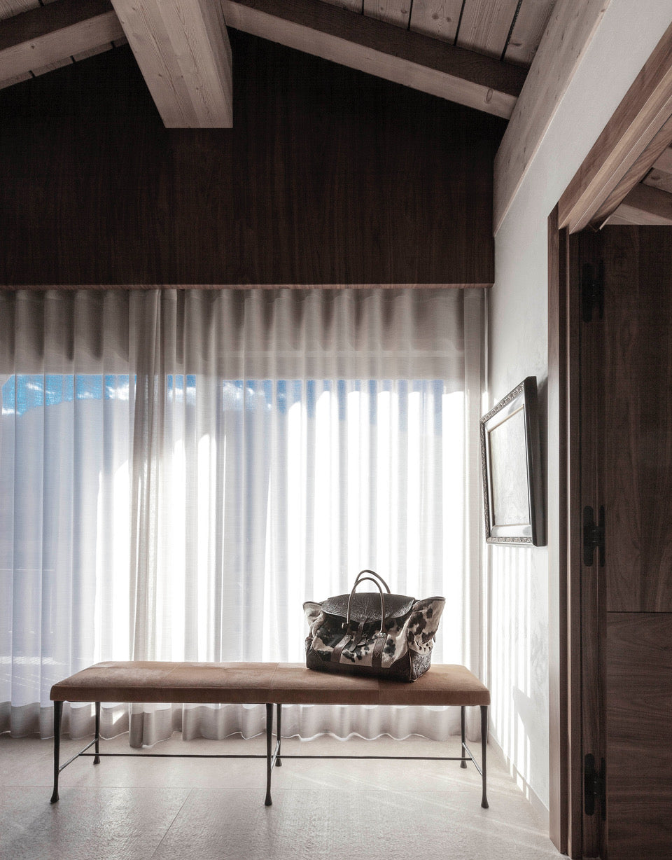 Inside a Liaigre-designed Mégève chalet