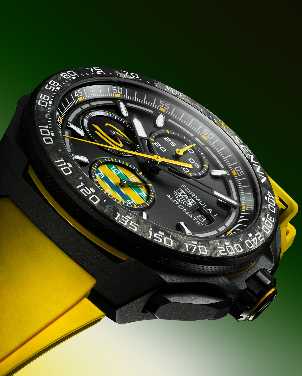 Va va vroom: TAG Heuer's Formula 1 Chronograph x Senna watch