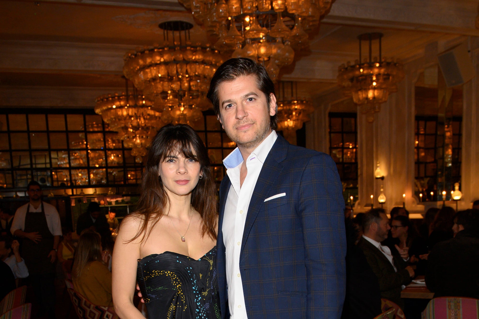 Martha and Jack Freud attend Origins, a culinary event with The London Chamber Orchestra at Sucre Soho