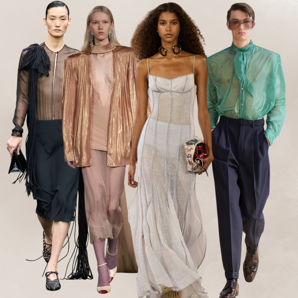 Dare to Bare: Sheer fashion