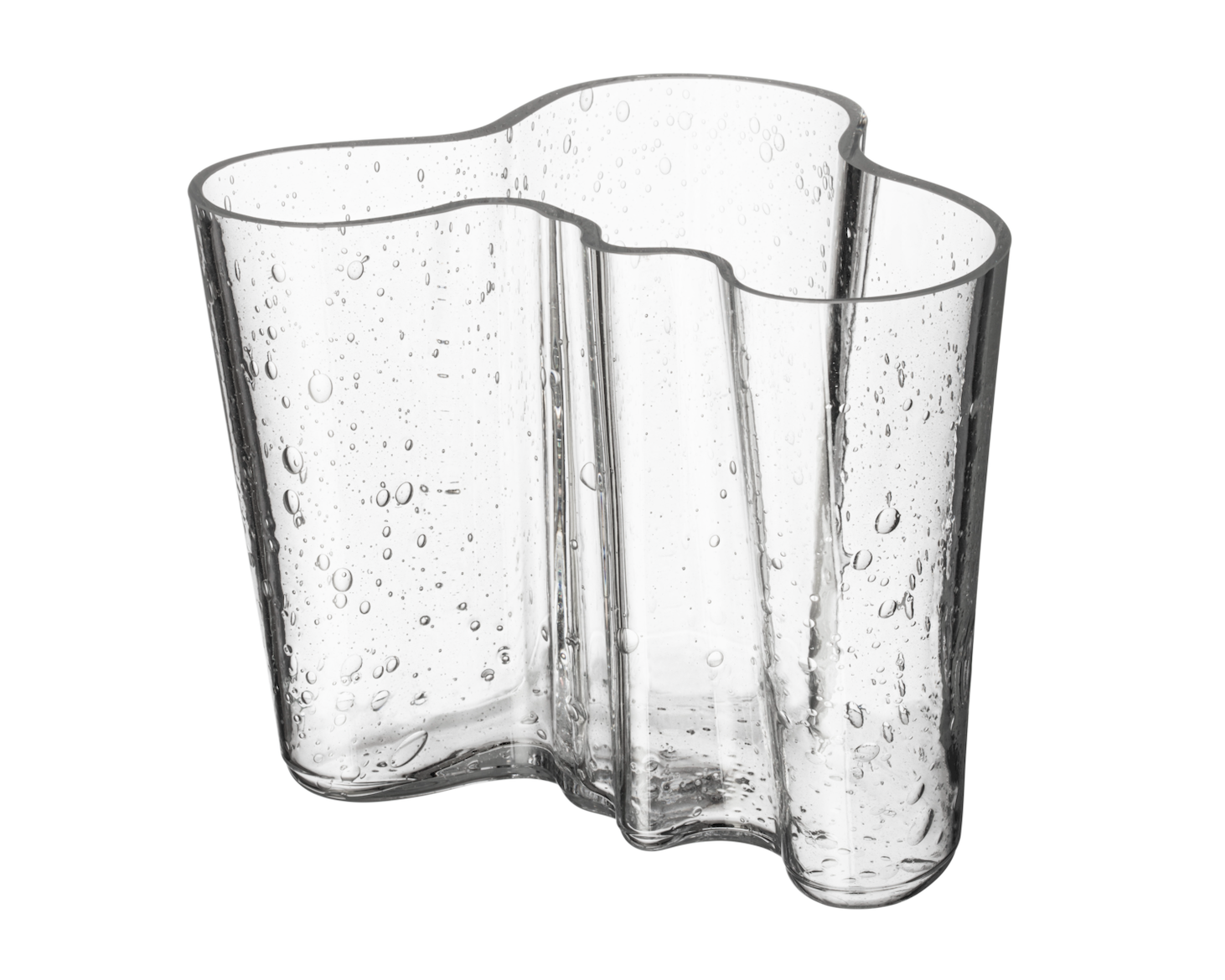 The Aalto Bubble Vase. A new version of the famous Aalto (Savoy) vase issued to celebrate its 90th anniversary by Iittala.