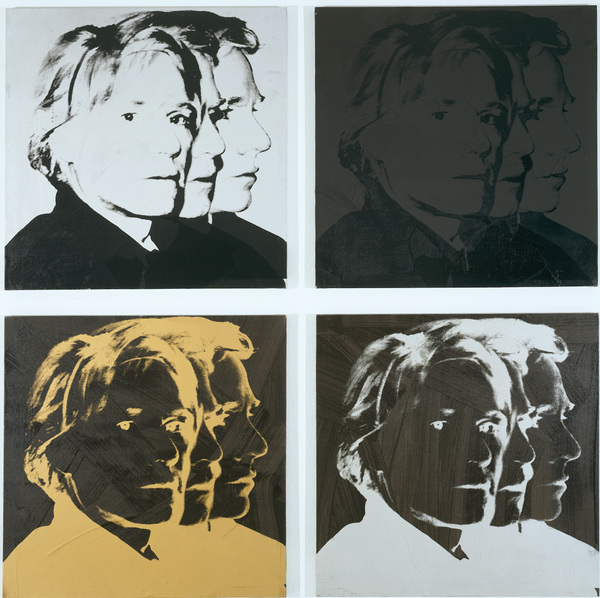 An artwork from the Warhol exhibition at the Louis Vuitton Foundation in Toyko