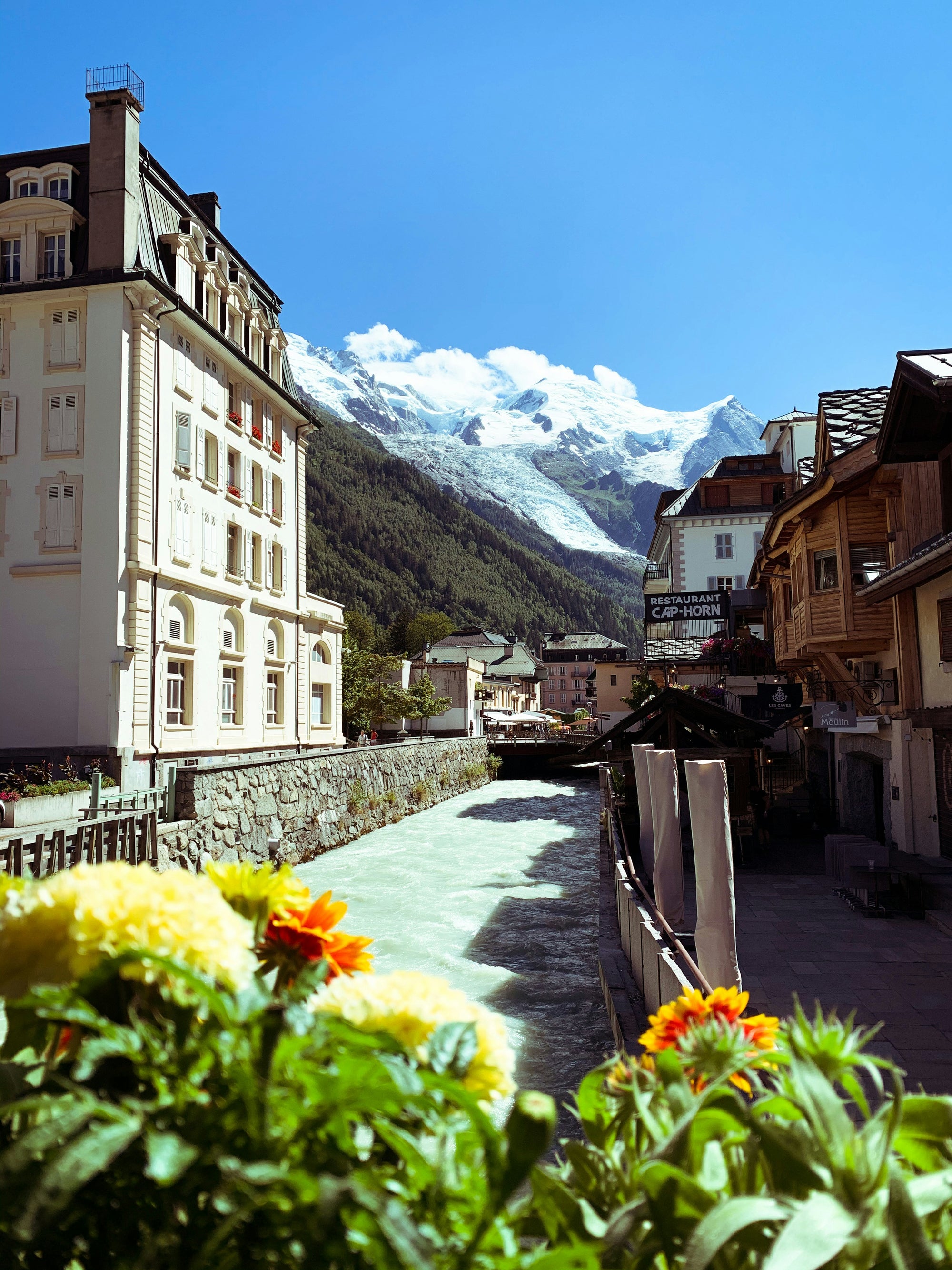 A view of Chamonix in the French Alps. Photography: Jonathan Fors at Unsplash