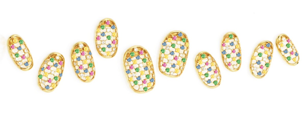 Bejewelled nails - the ultimate high jewellery statement?